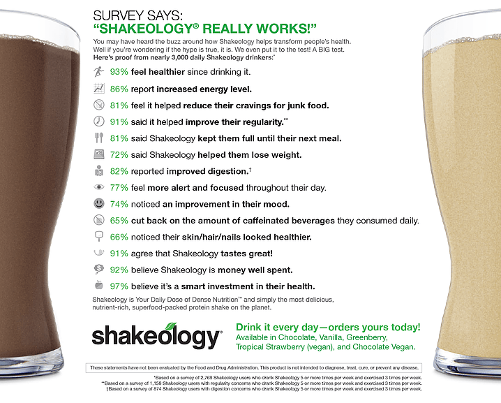 Shakeology nutrition — Emma Kittle