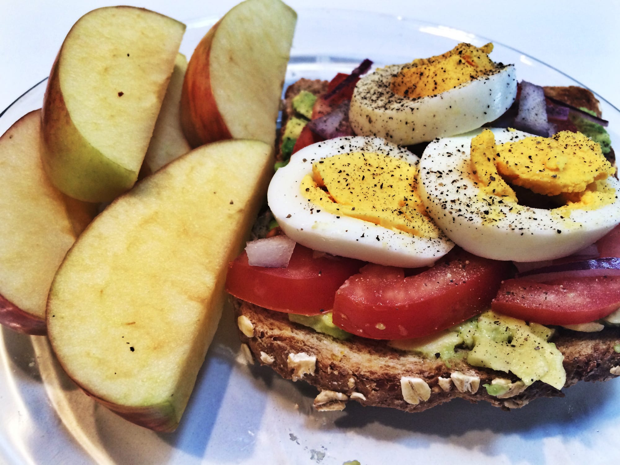 Open Egg + Avocado Sandwich — Emma Kittle